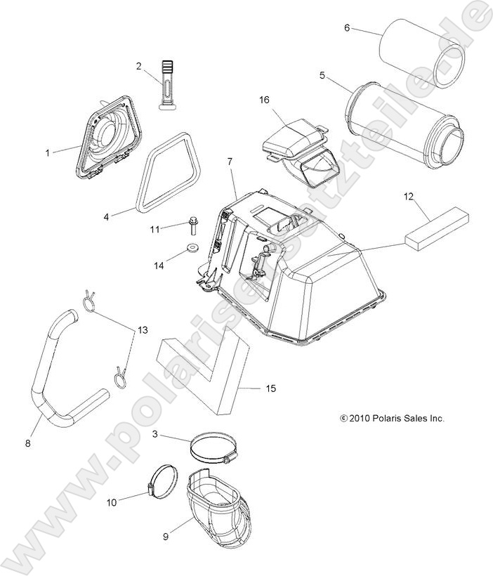 ENGINE, AIR INTAKE ENGINE, AIR INTAKE