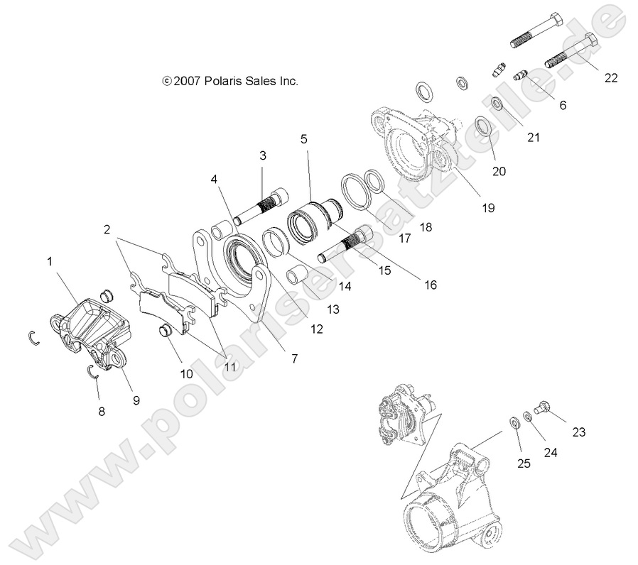 BRAKES, REAR CALIPERS BRAKES, REAR CALIPERS