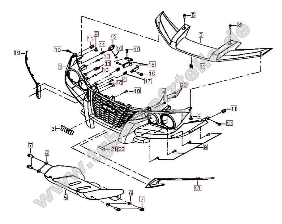 Stoßstange vorne Stoßstange vorne