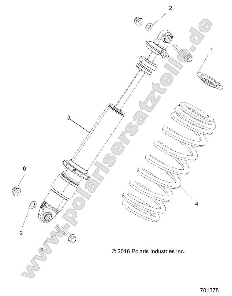 Suspension, Rear Shock Mounting Suspension, Rear Shock Mounting