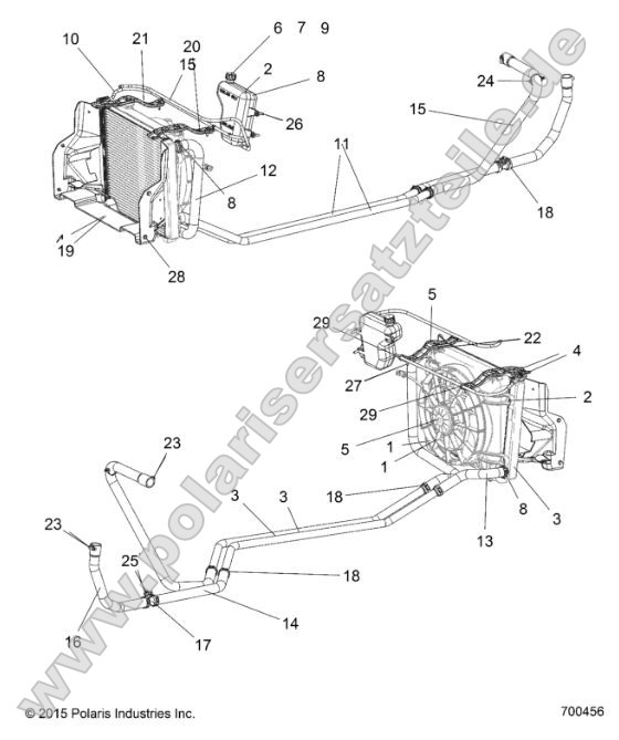 Engine, Water Cooling System Engine, Water Cooling System