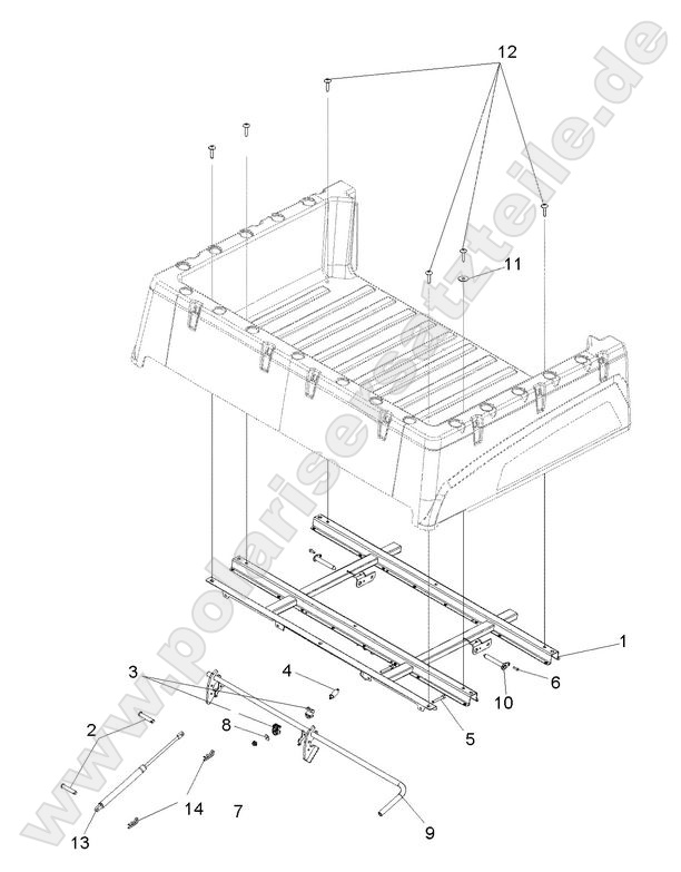 BODY, BOX MOUNTING