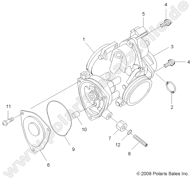 ENGINE, THROTTLE BODY ENGINE, THROTTLE BODY