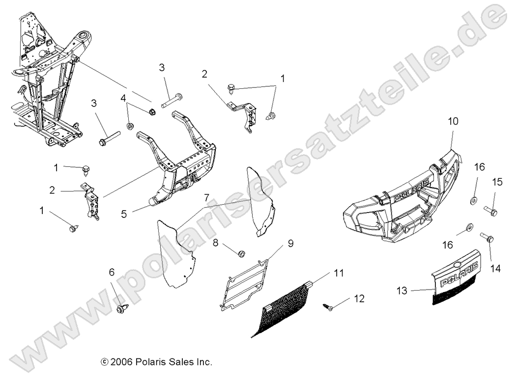 BUMPER MOUNTING BUMPER MOUNTING