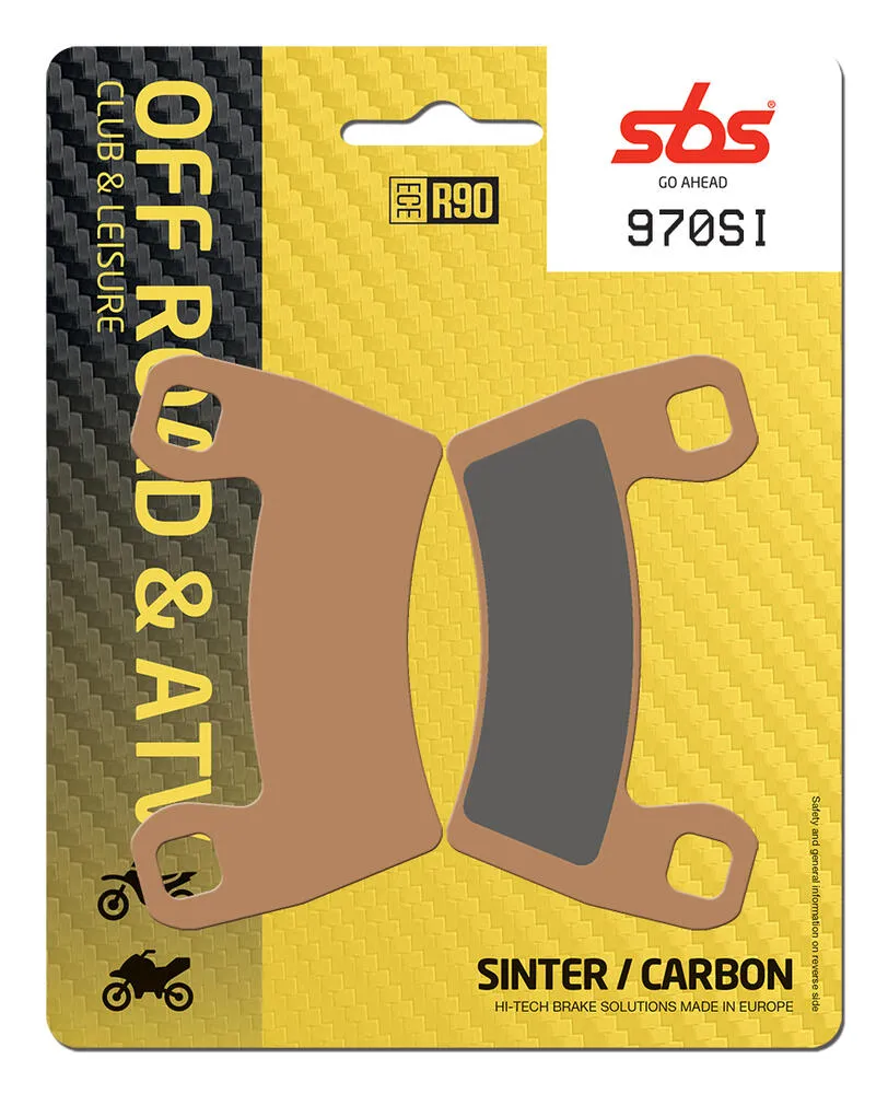 SBS_970_SI SBS Bremsbeläge Offroad & ATV Sintermetall - 970SI