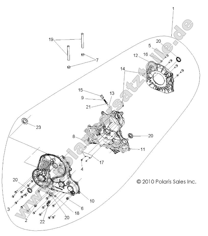 Drive Train, Main Gearcase Drive Train, Main Gearcase