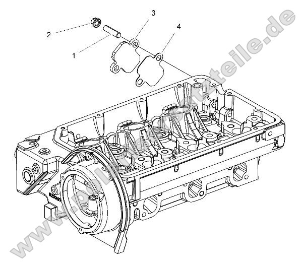 Engine, Fuel Pump Fitting Cover Engine, Fuel Pump Fitting Cover