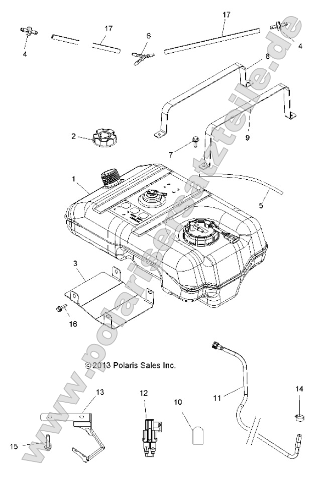 Body, Fuel Tank, Reserve
