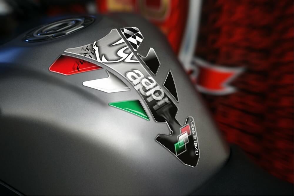 PUIG TANK PAD FUTURE APRILIA SCHWARZ - 5631N