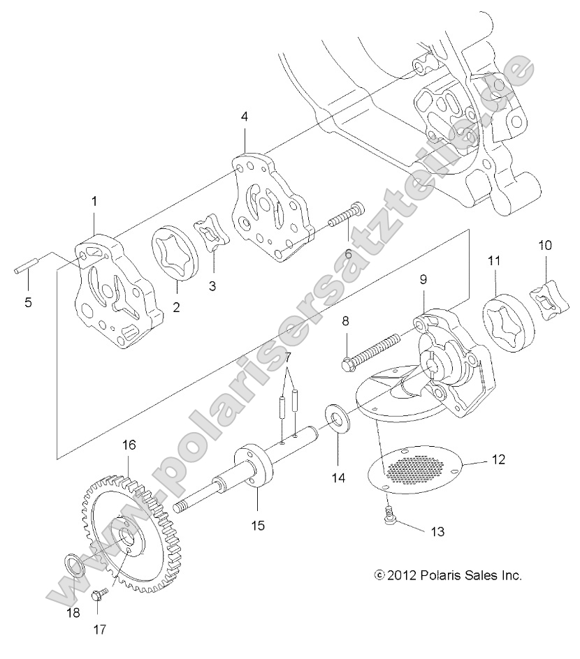 Engine, Oil Pump Engine, Oil Pump