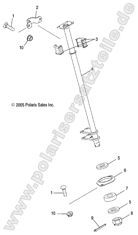 STEERING POST STEERING POST