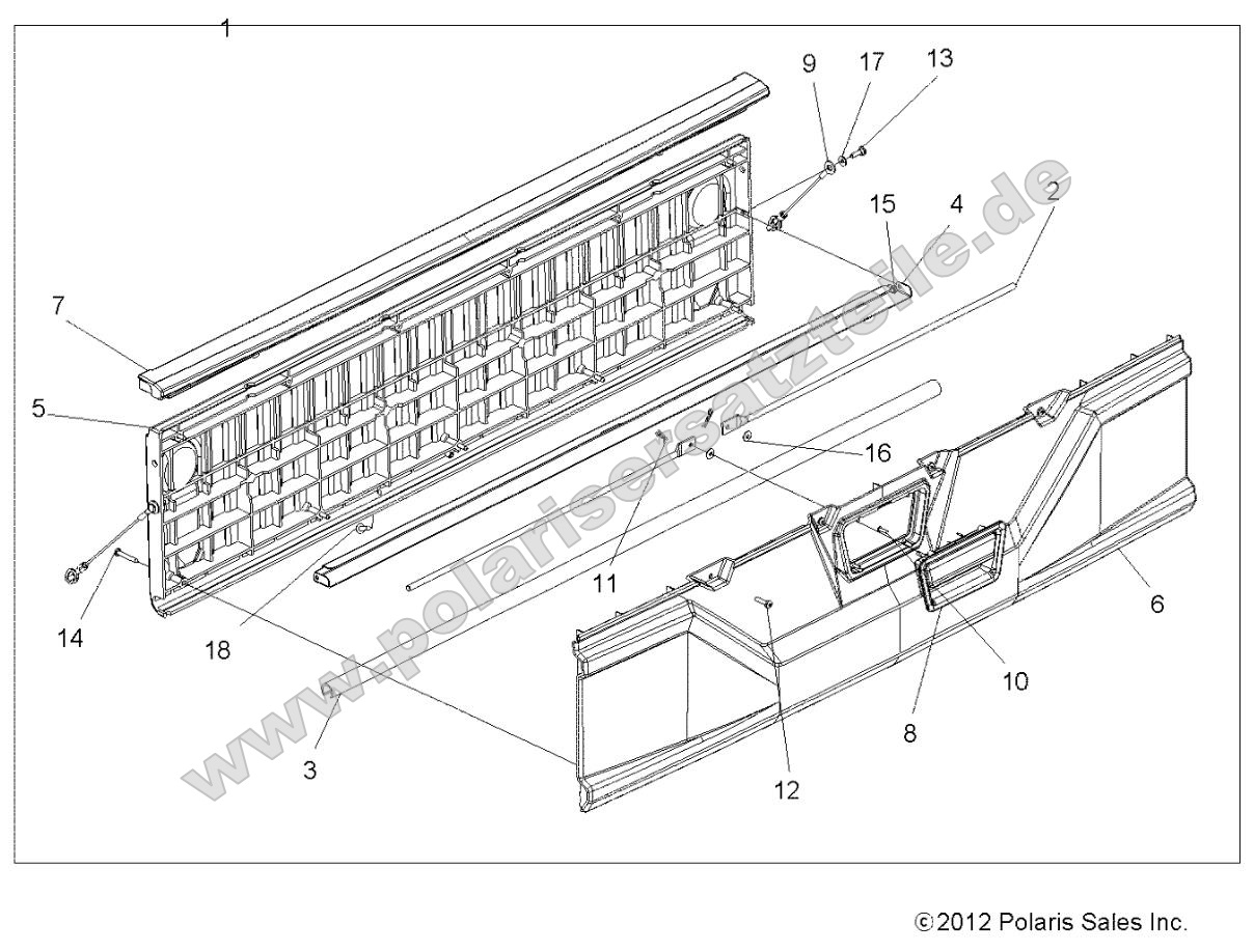 Body, Box, Tailgate Body, Box, Tailgate