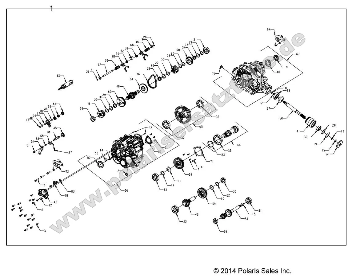 Drive Train, Main Gearcase