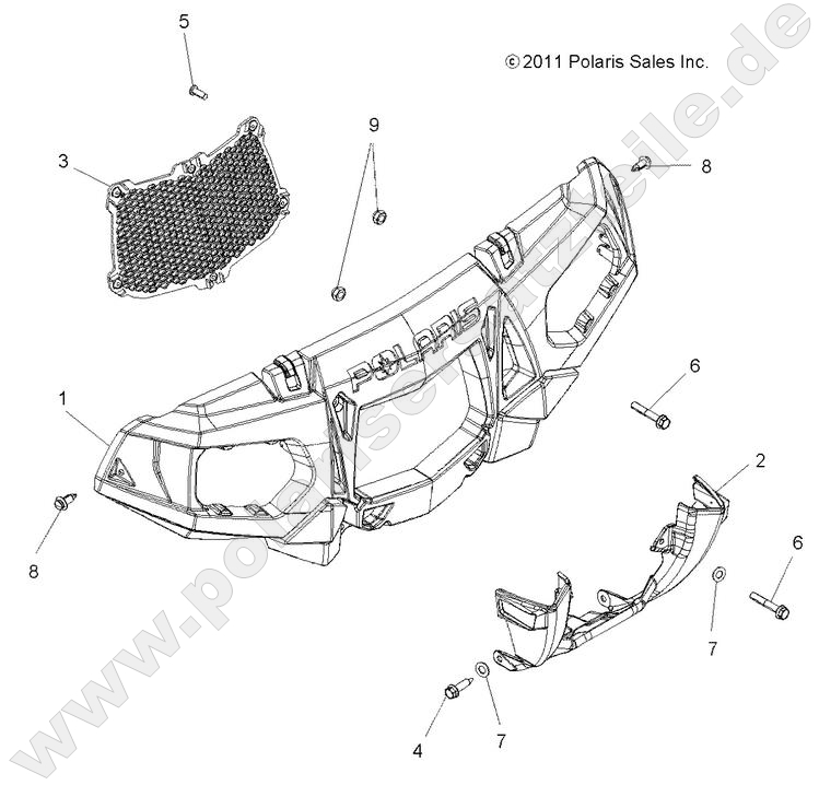 BODY, FRONT BUMPER and MOUNTING BODY, FRONT BUMPER and MOUNTING
