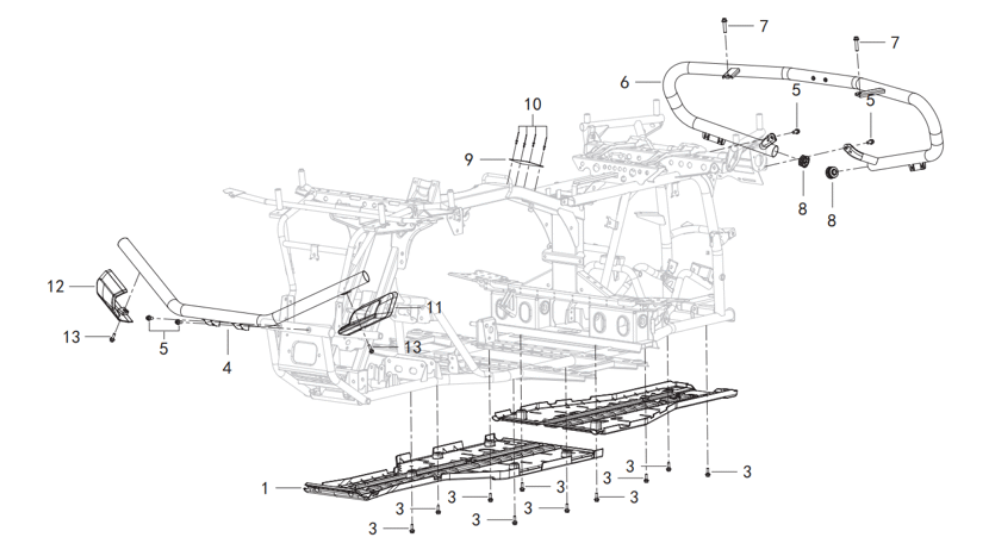 Stossstange, Aufbauten