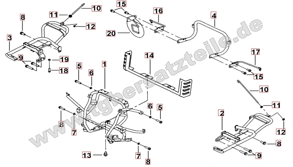 Stoßstange vorne und hinten