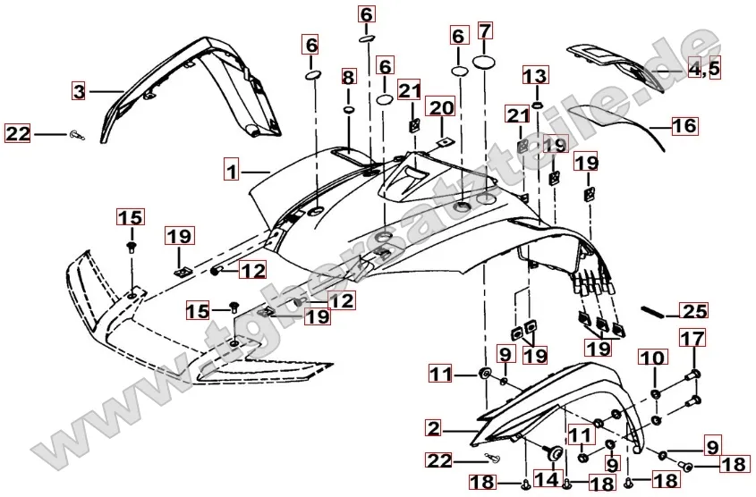 Frontverkleidung Frontverkleidung