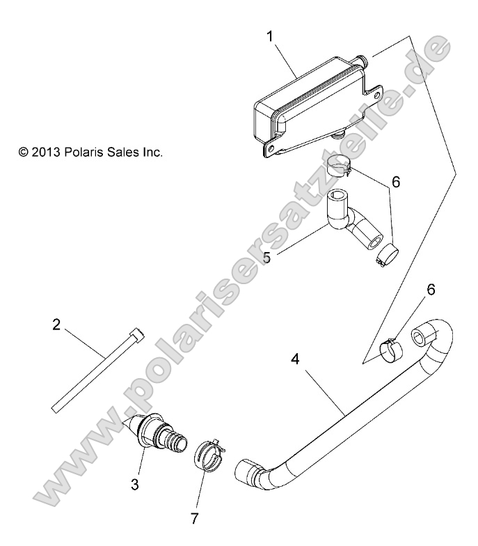 Engine, Breather Hose