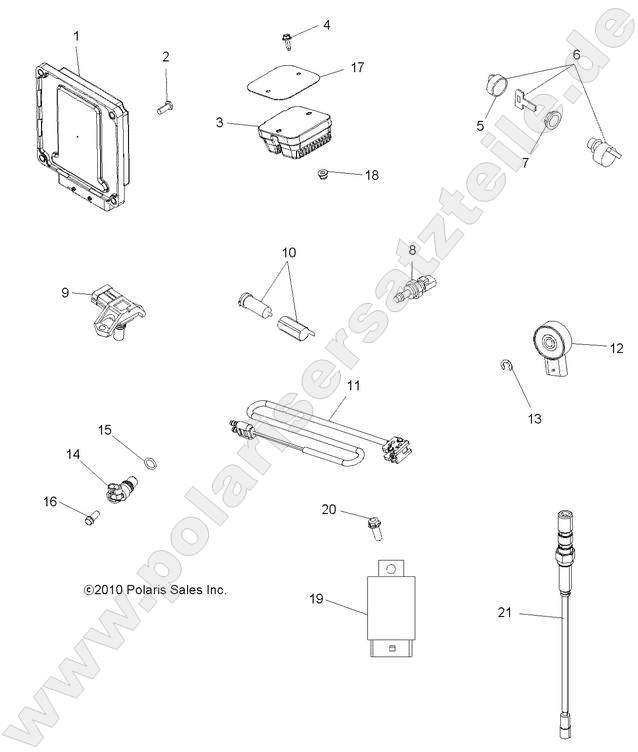 ELECTRICAL, SWITCHES, SENSORS, ECU and CONTROL MODULES