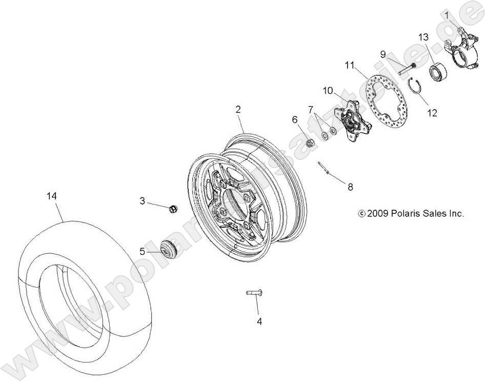 WHEELS, FRONT and HUB WHEELS, FRONT and HUB