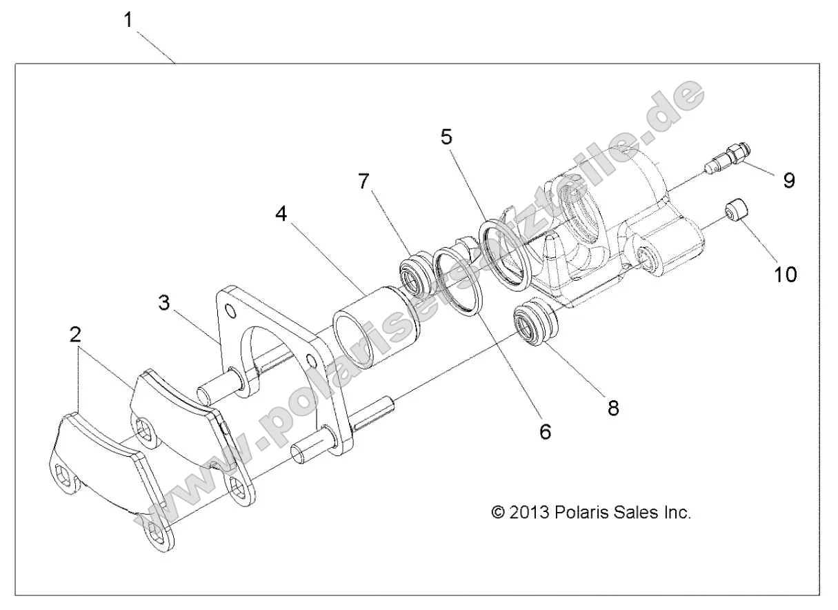 Brakes, Caliper, Rear