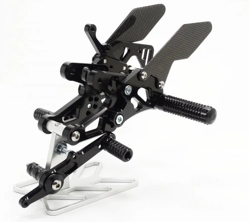 TMP_Fussrastenanlage_BMW_S1000_RR_2015__linke_mitte_seite TMP Racing Fußrastenanlage Factory schwarz BMW S1000 RR 2015-18