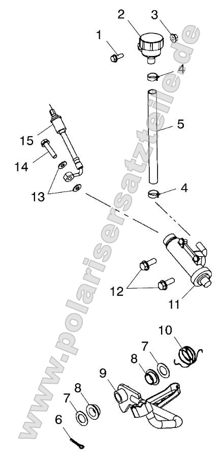Rear Master Cylinder/Foot Pedal Rear Master Cylinder/Foot Pedal