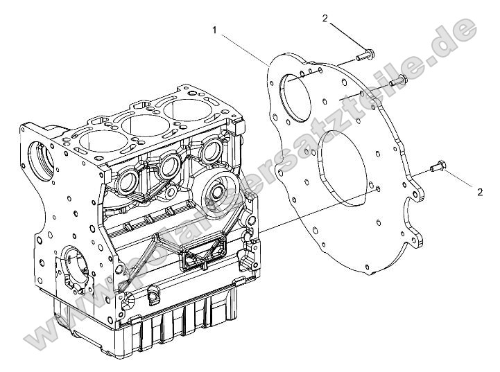 Engine, Flange Plate