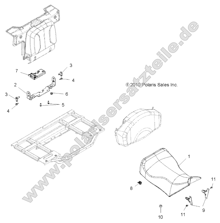 Body, Seat, Operator Body, Seat, Operator