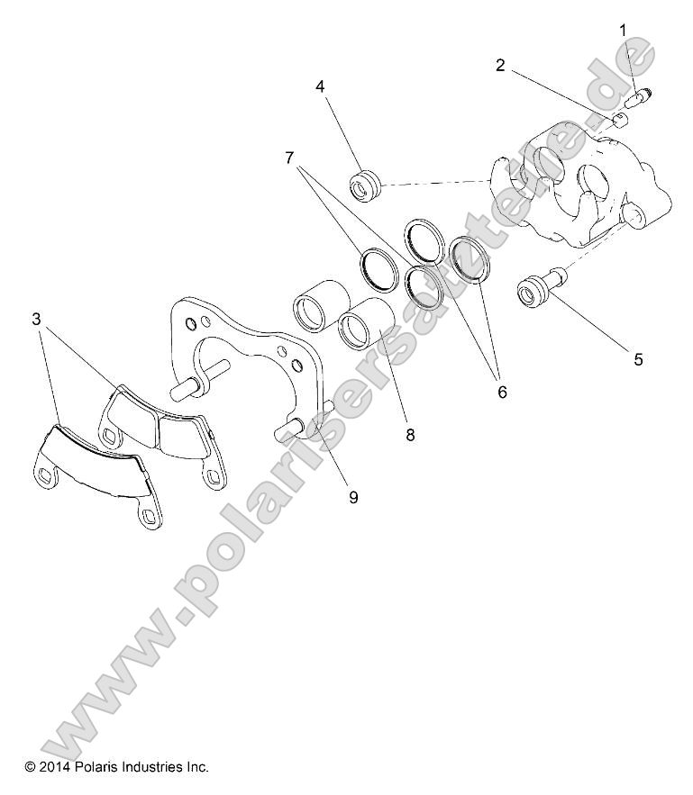 Brakes, Rear Caliper