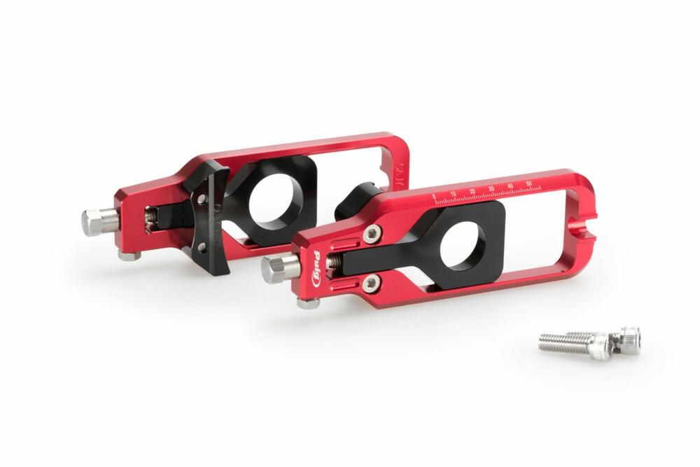 PUIG KETTENSPANNER FÜR YAMAHA YZF-R1 15- C/ROT - 20695R