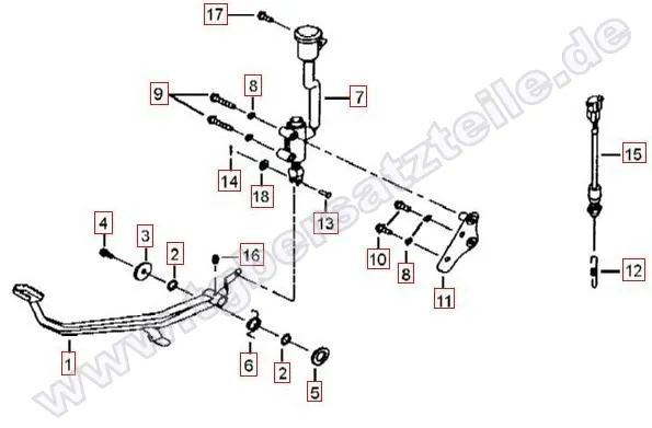 Bremspedal Bremspedal