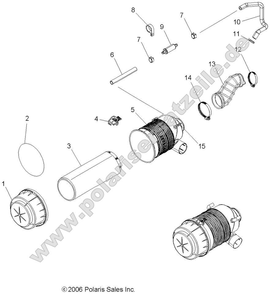 Engine, Air Intake System