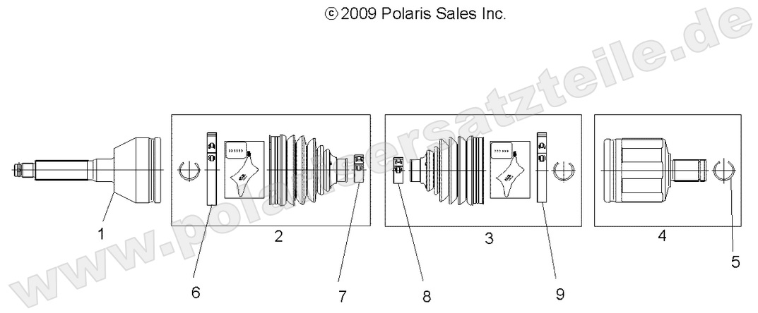 DRIVE TRAIN, FRONT DRIVE SHAFT DRIVE TRAIN, FRONT DRIVE SHAFT
