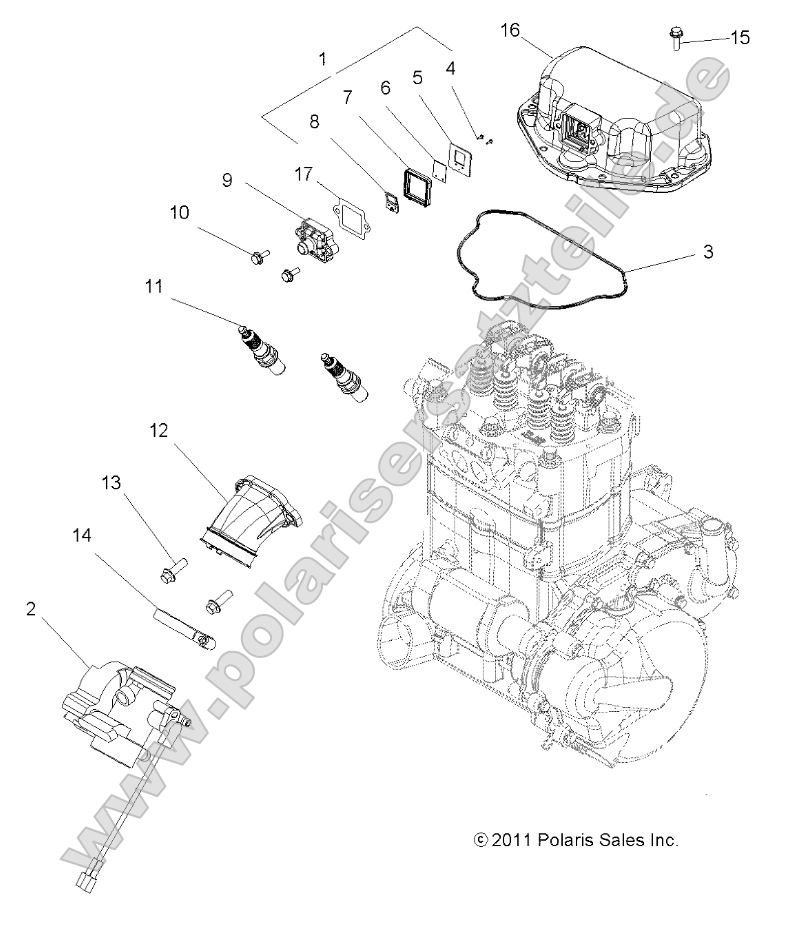Engine, Throttle Body Mounting Engine, Throttle Body Mounting