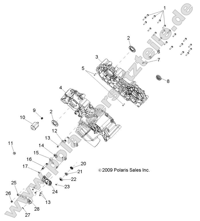 Drive Train, Main Gearcase