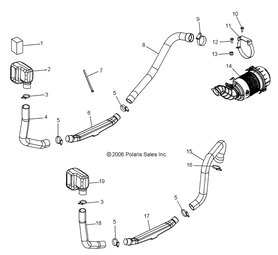 Engine, Clutch Air Intake Engine, Clutch Air Intake