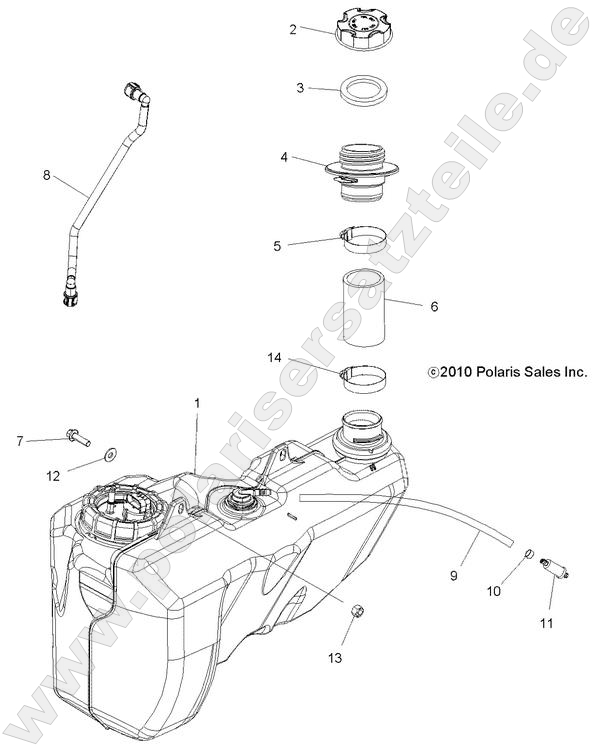 BODY, FUEL TANK BODY, FUEL TANK