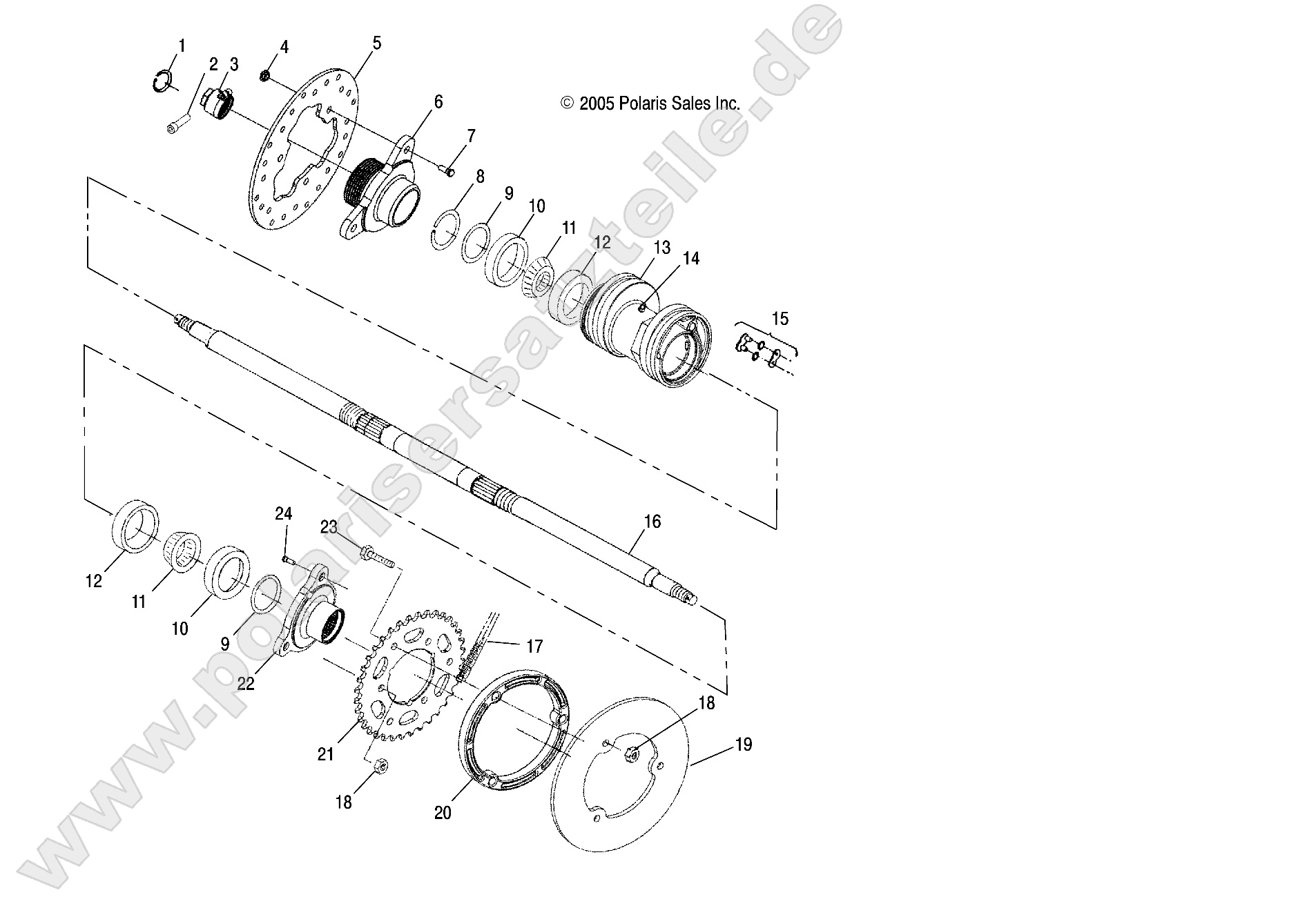 HOUSING, REAR HOUSING, REAR