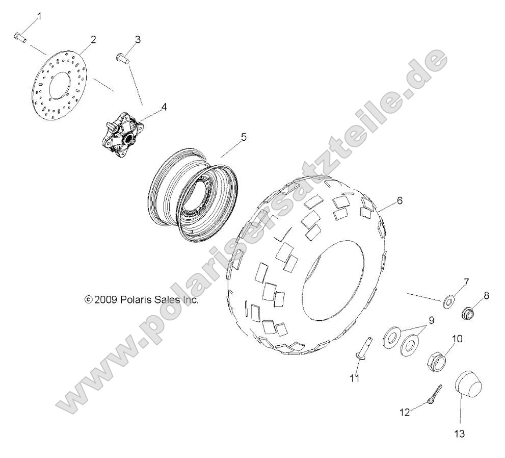 Wheels, Rear Wheels, Rear