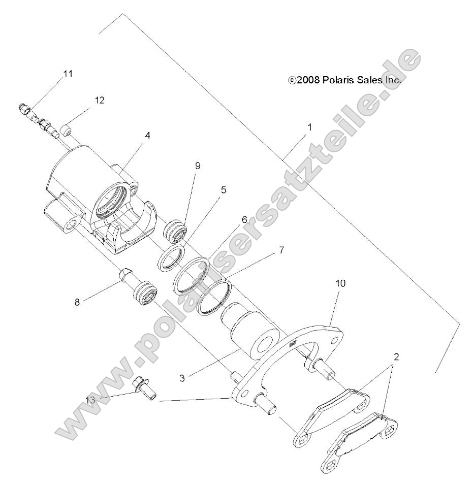 Brakes, Rear Caliper Brakes, Rear Caliper