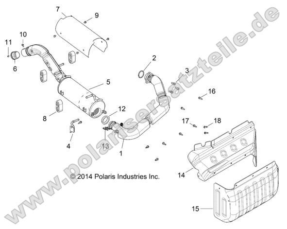 Engine, Exhaust System