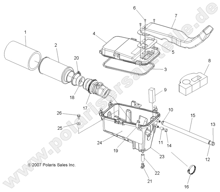 ENGINE, AIR INTAKE SYSTEM
