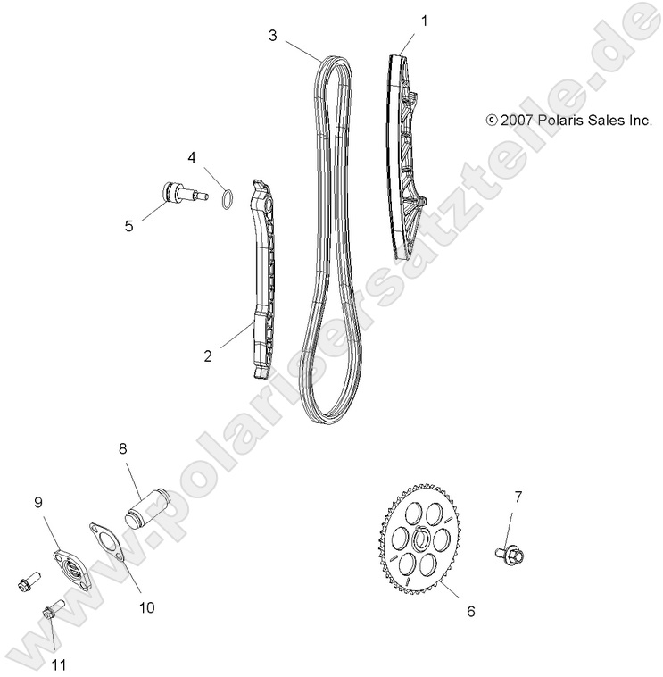 ENGINE, CAM CHAIN ENGINE, CAM CHAIN