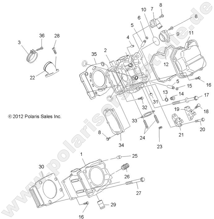 ENGINE, CYLINDER and HEAD ENGINE, CYLINDER and HEAD