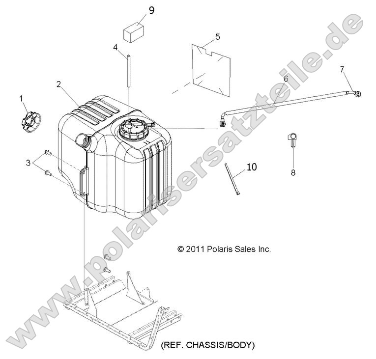 Body, Fuel Tank Asm.