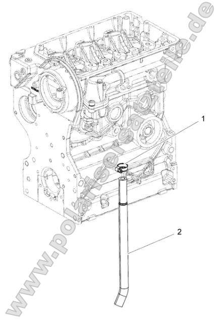 Engine, Water Blow by Hose Engine, Water Blow by Hose