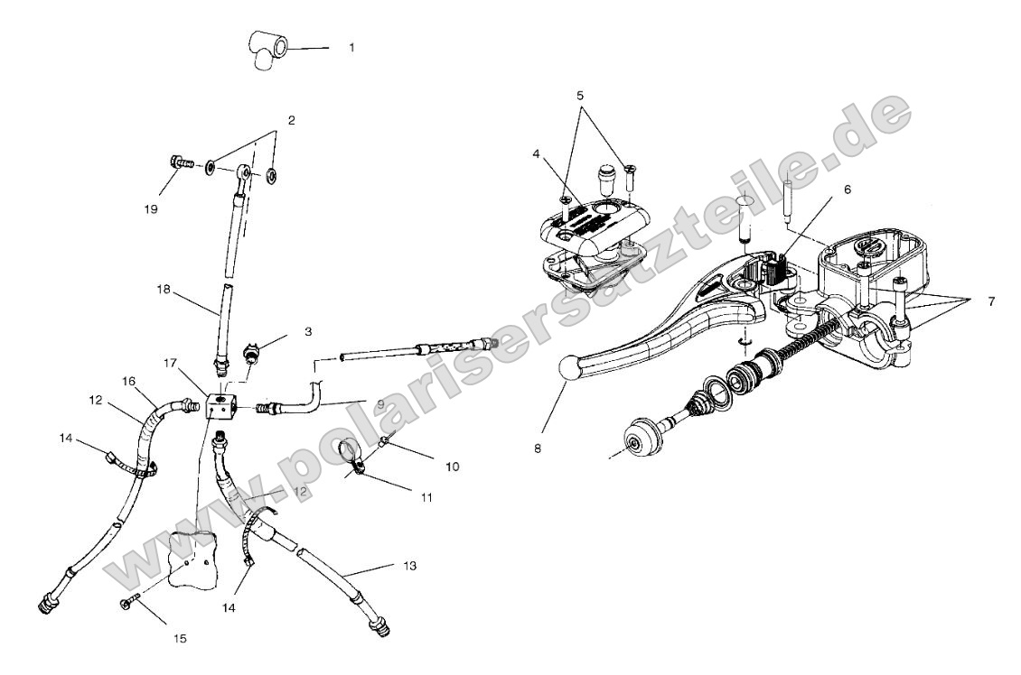 Controls - Master Cylinder/Brake Line Controls - Master Cylinder/Brake Line
