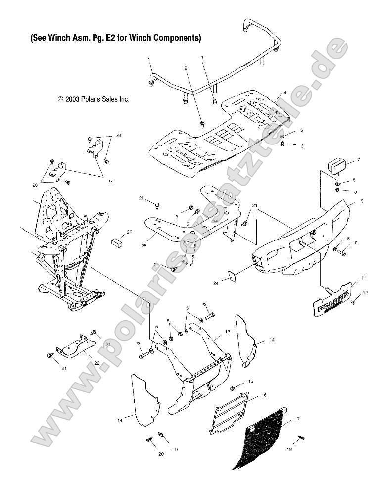 Front Rack and Bumper Mounting Front Rack and Bumper Mounting
