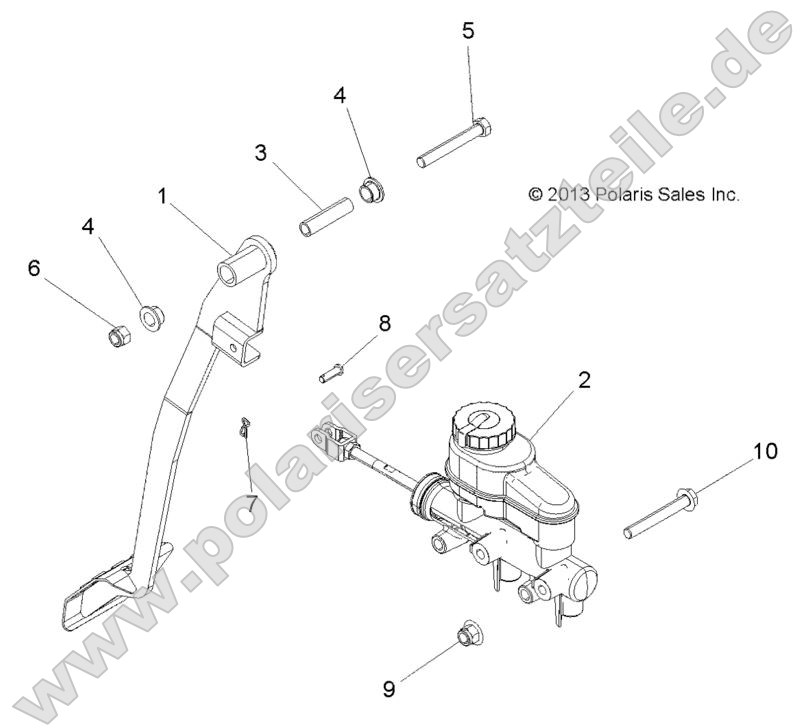 Brakes, Pedal and Master Cylinder